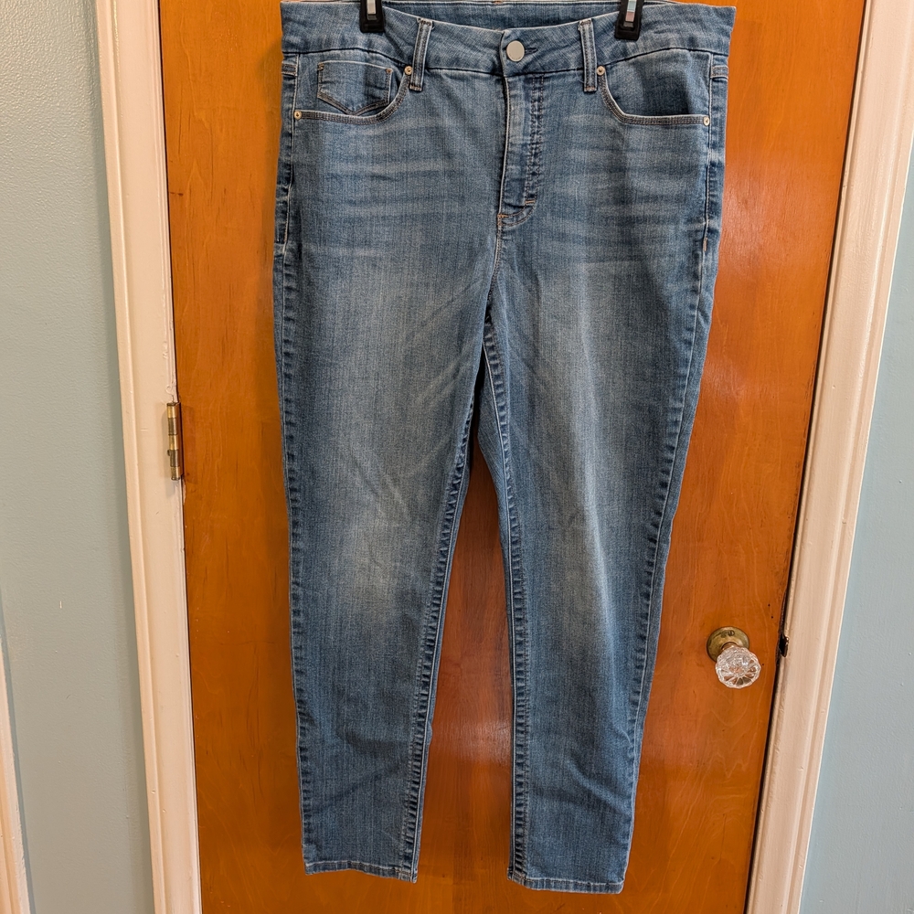 Seven7 Light Blue Skinny Jeans